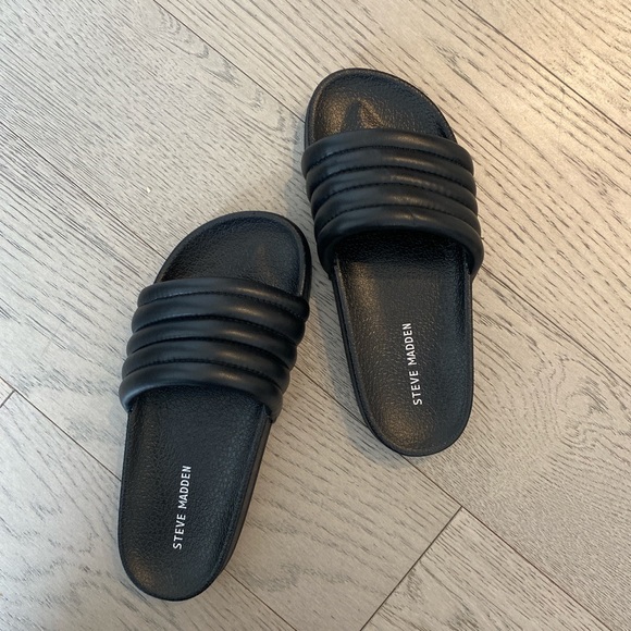 Steve Madden | Shoes | Brand New Steve Madden Puffer Slides | Poshmark
